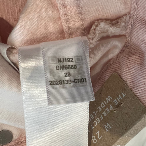 Madewell The Perfect Vintage Wide-Leg Jean Size 28 - Picture 8 of 9